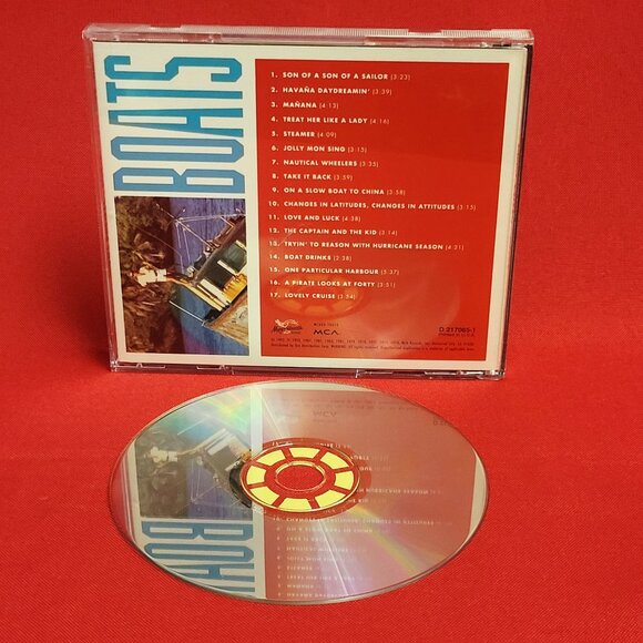 Boats Jimmy Buffett CD 1992 - Picture 8 of 8